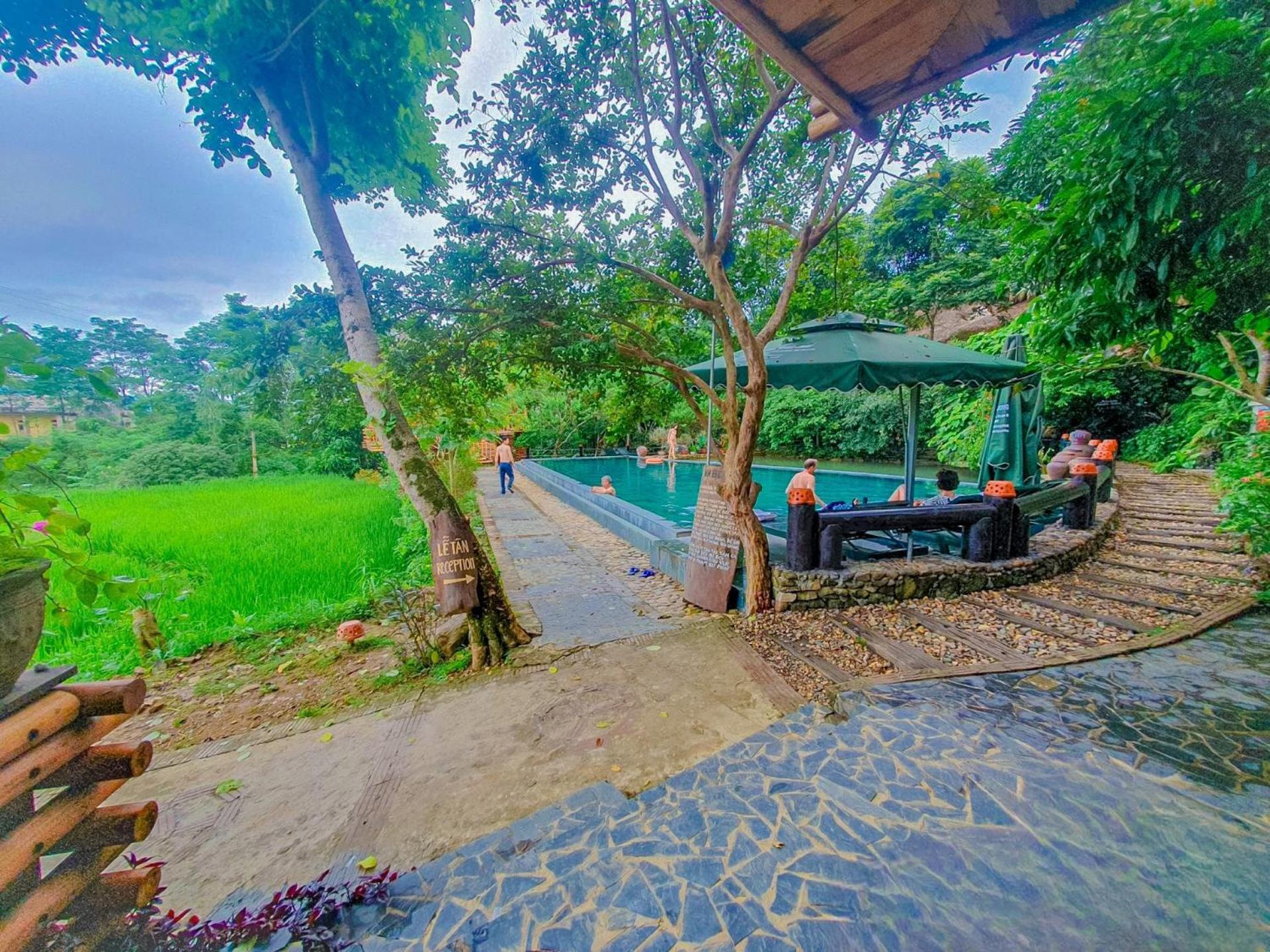 Pu Luong Jungle Lodge Exterior foto